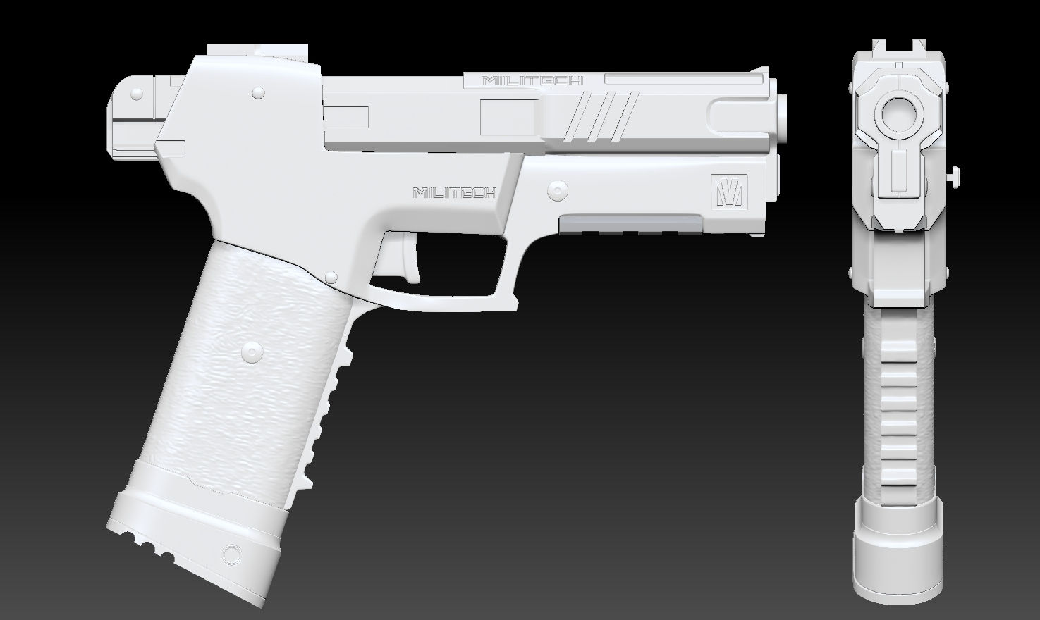 Wallpaper #CWfV7pIBSpphPi3-jF_J339 Archivo Stl Rebecca Cyberpunk Gun Militech M 76e Omahamodelo De