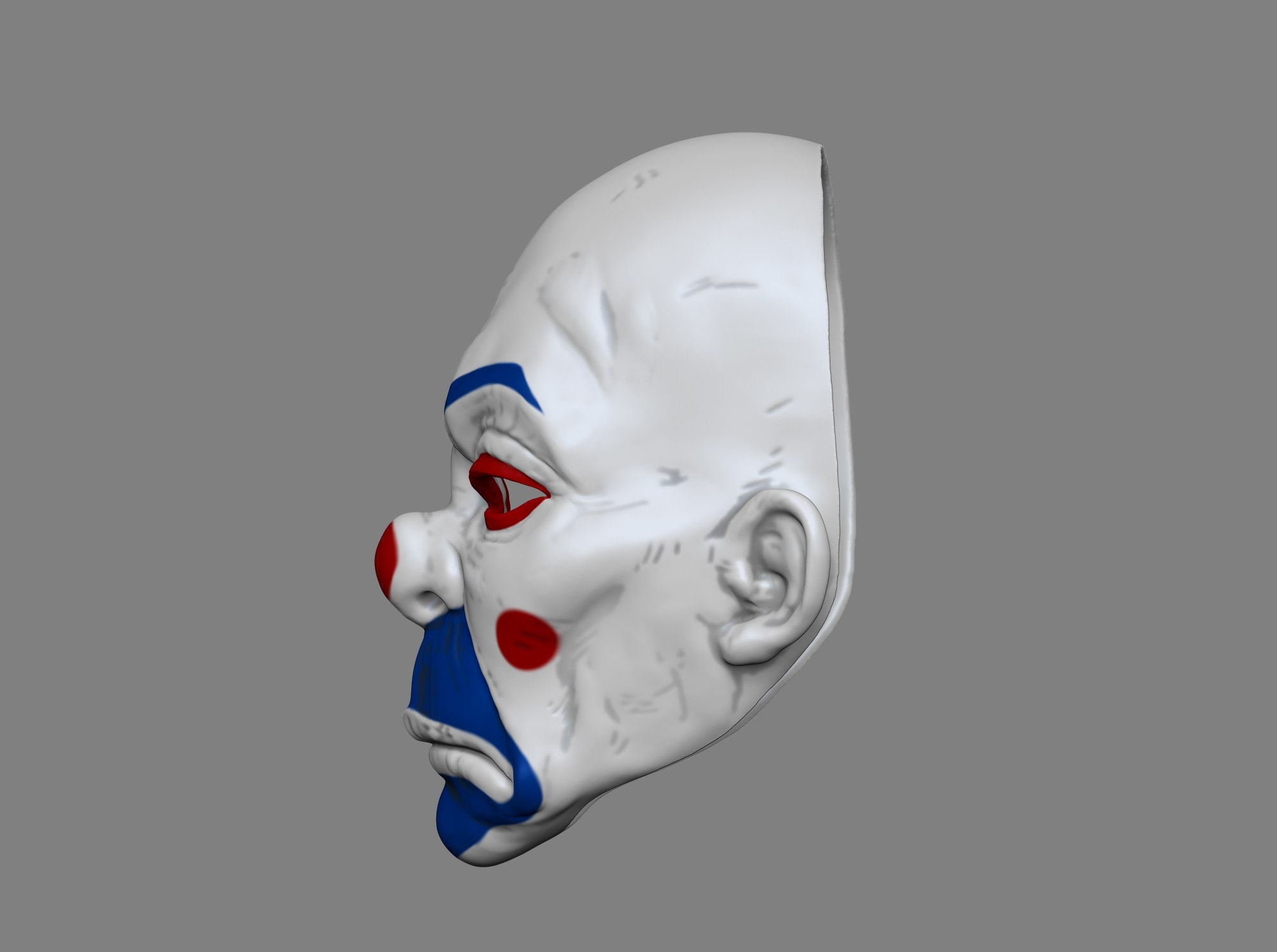Wallpaper #BUBfMJMBJhL2WPbaisHN206 Download Stl File Clown Mask Dark Knight Cosplay Halloween Helmet Stl
