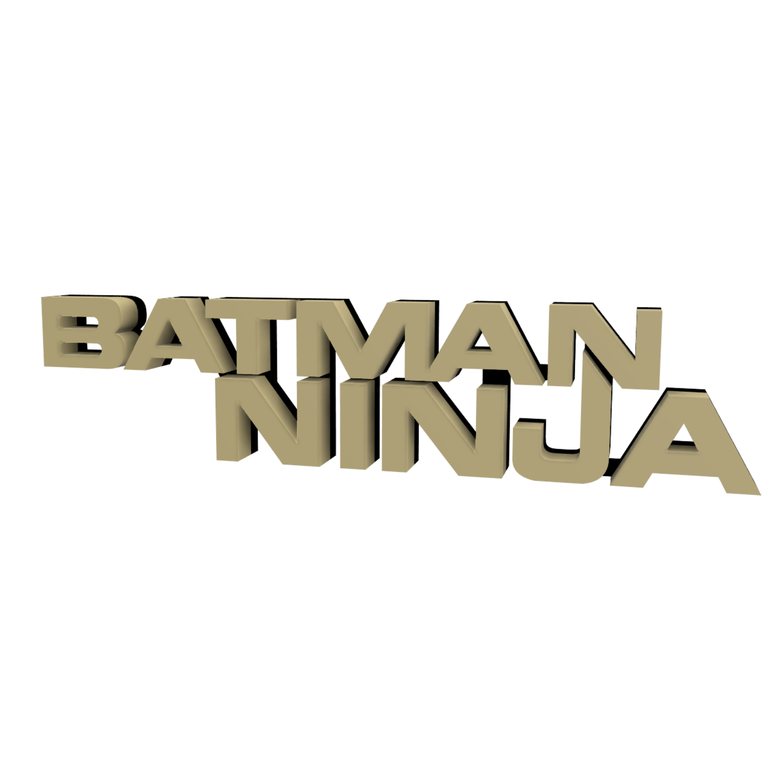 Wallpaper #Wu8sTZMBMN-XEVvVlT_k79 Stl File 3D Multicolor Logosign Batman Ninja3d Printable Model to