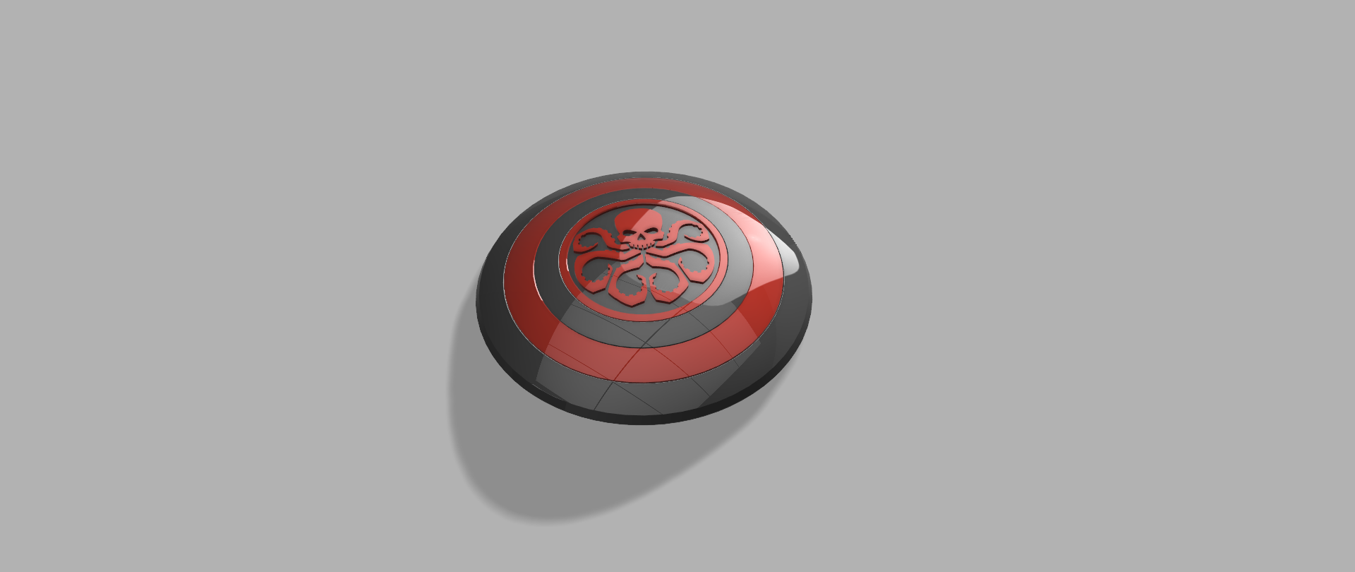 Wallpaper #e2cOBpMBSpphPi3-b78W79 Free Stl File Marvel Hydra Shield 3D Printing Template to Downloadcults