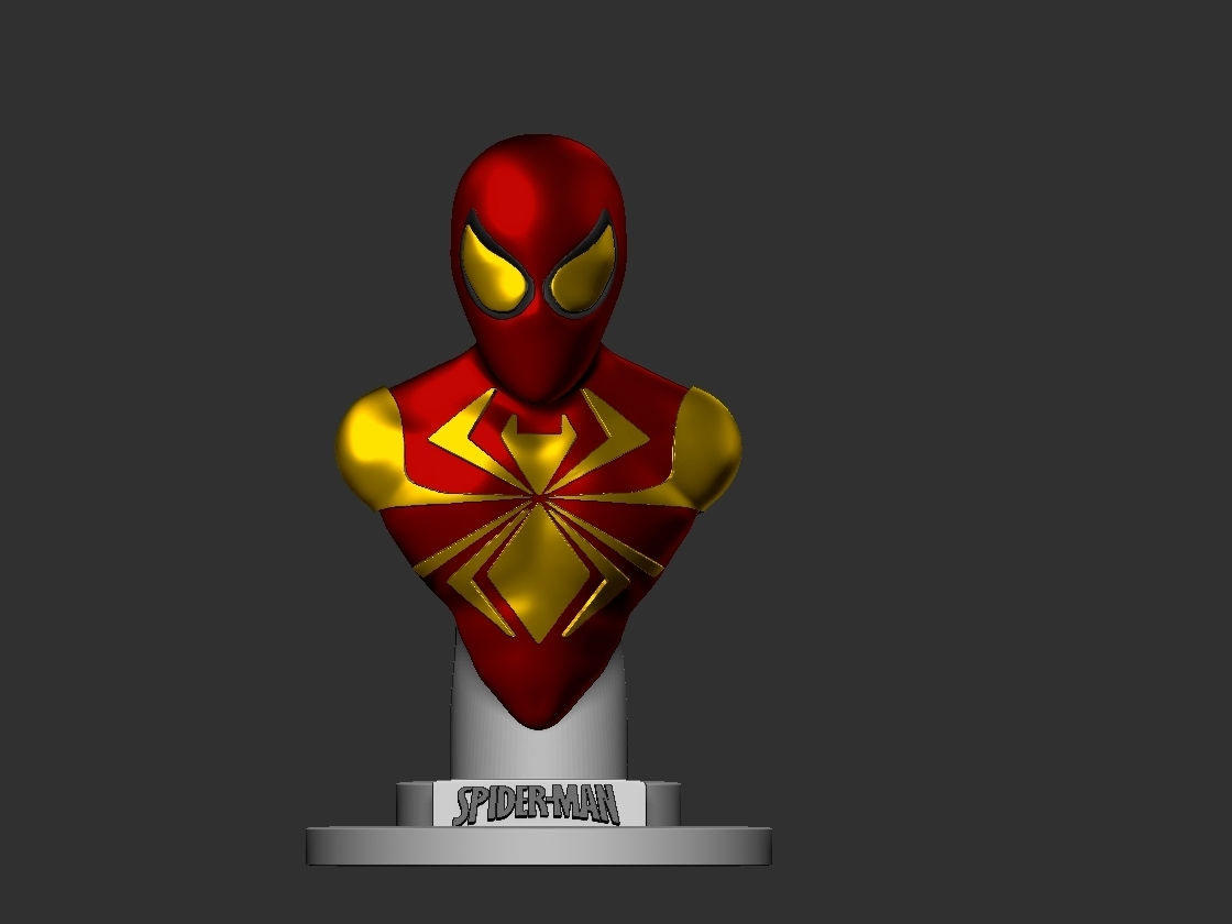 Wallpaper #aTNBM5MBcgDP3FvJcqoo250 Stl File Ultimate Spider Man Iron Spider 20063d Printing Template to