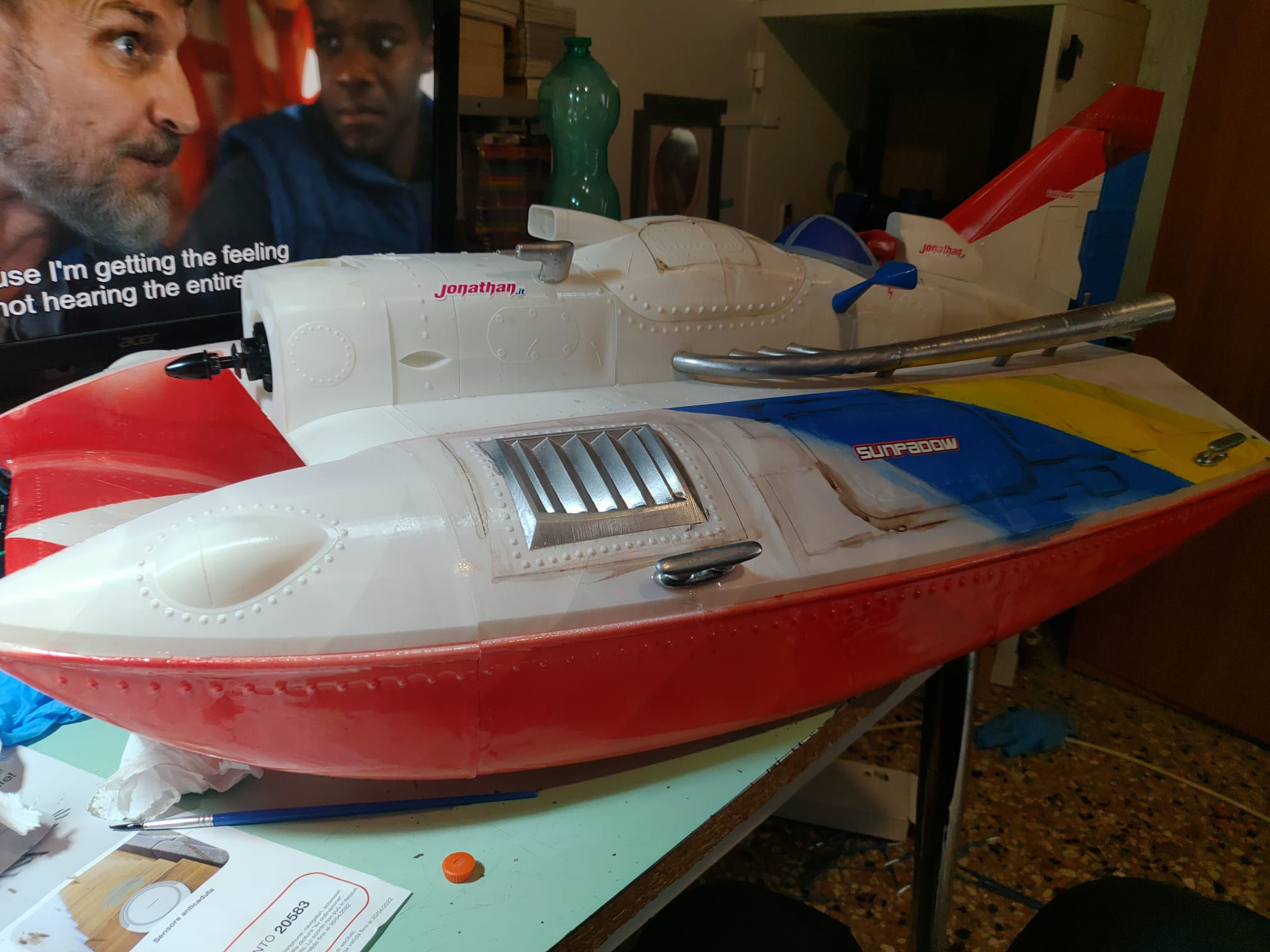 Wallpaper #jmelDJMBSpphPi3-s99F293 Archivo Stl Cobra Boat Airscrew Driven Rc Boat Beta 2 Solo Para S3d