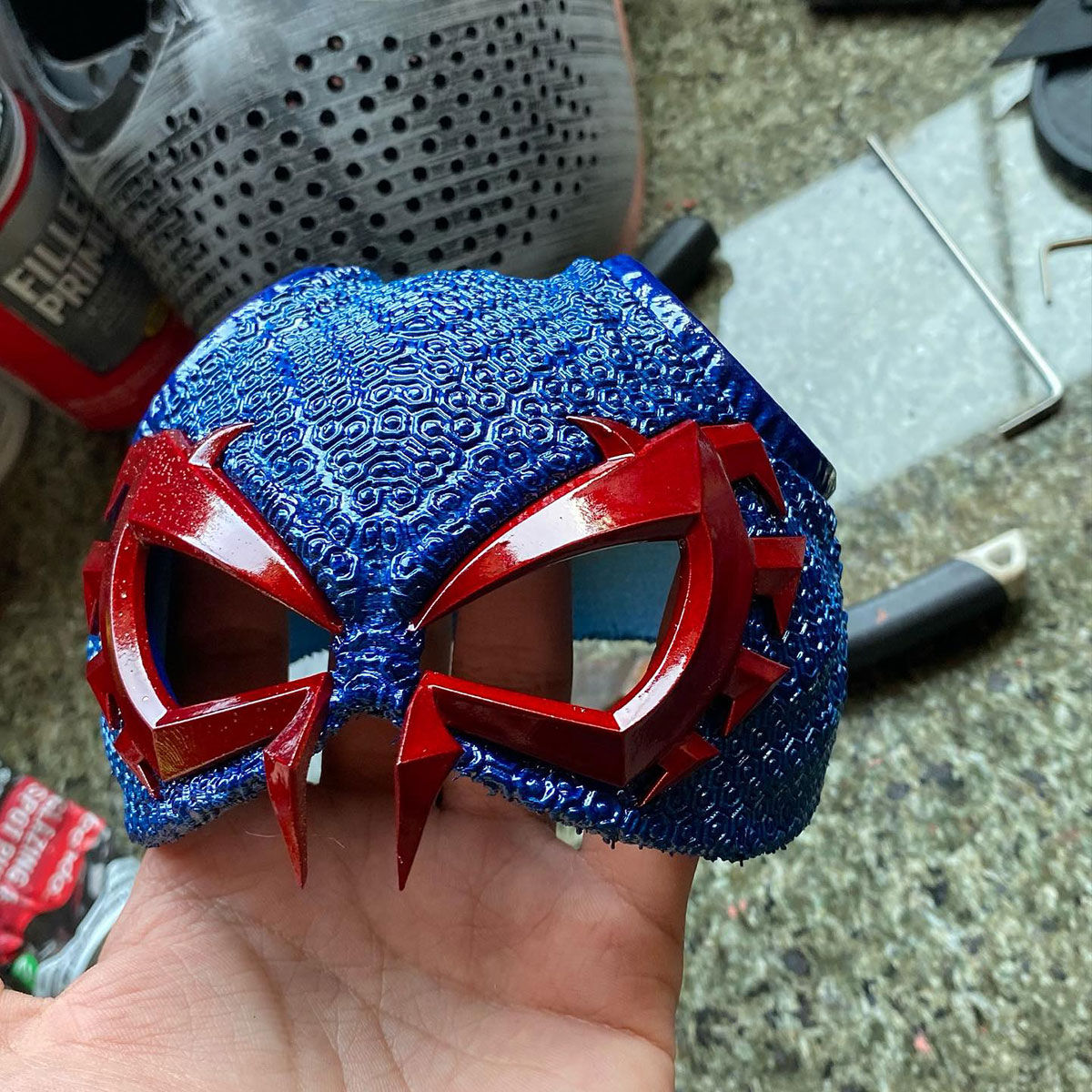 Wallpaper #82gwGpMBSpphPi3-aRrE15 3D Printing Spider Cat 2099 Maskcults