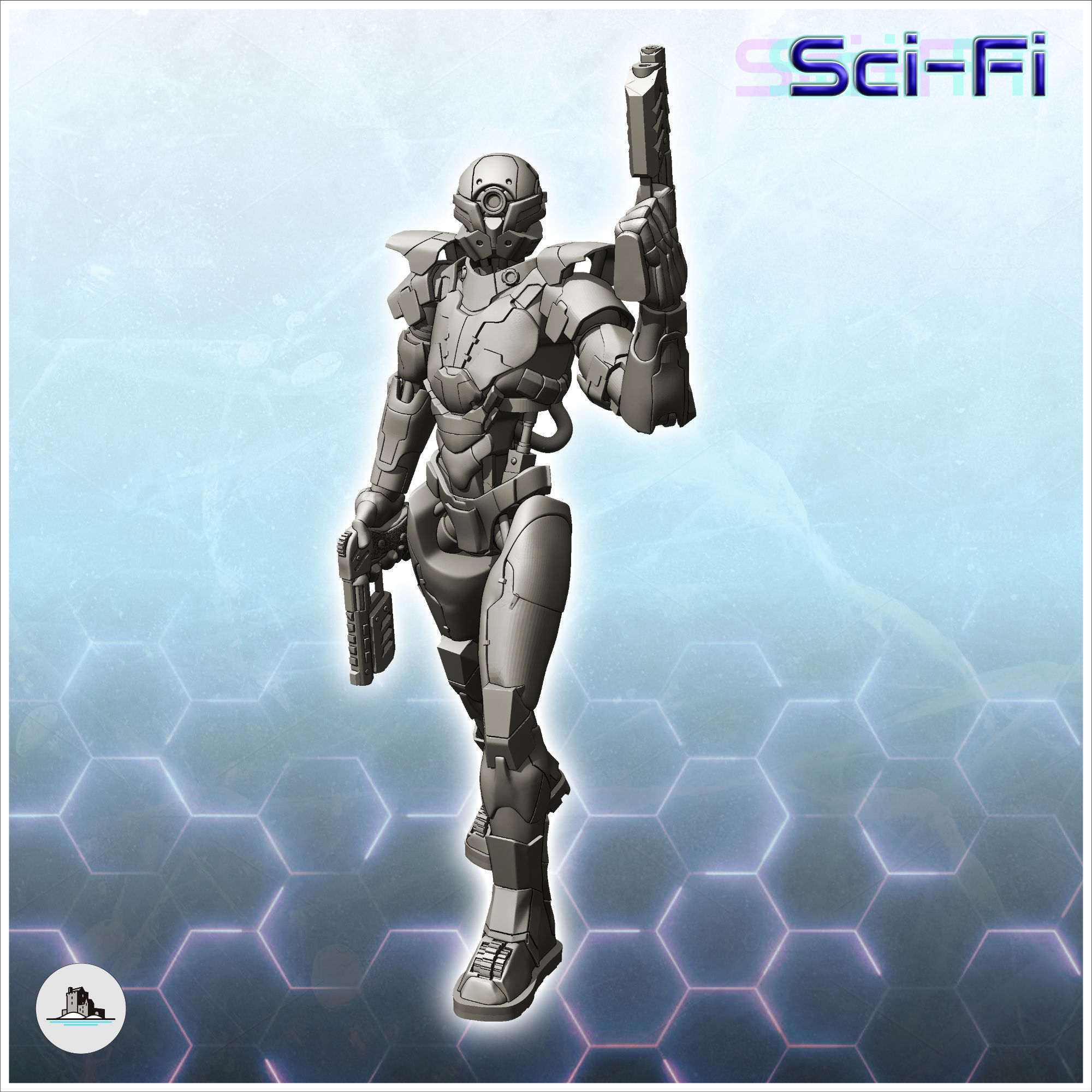 Wallpaper #FTHPNZMB5zzyi_yY1ljw317 Stl File Onas Combat Robot 28 Future Sci Fi Sf Post Apocalyptic