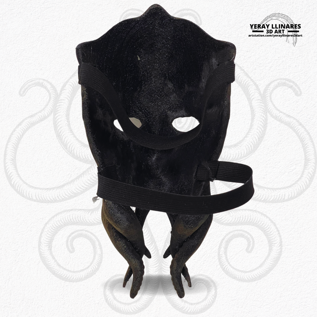 Wallpaper #uwMnZJMBpyOg8YnEDtaL186 3D Printed Cthulhu Cultist Mask Made with Creality Cr10 S5cults
