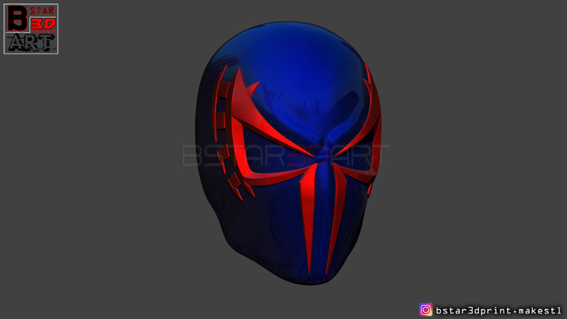 Wallpaper #_AC01Y4BSdW8dNoujgm517 Download Stl File Spider Man 2099 Mask Spider Man Helmet Marvel