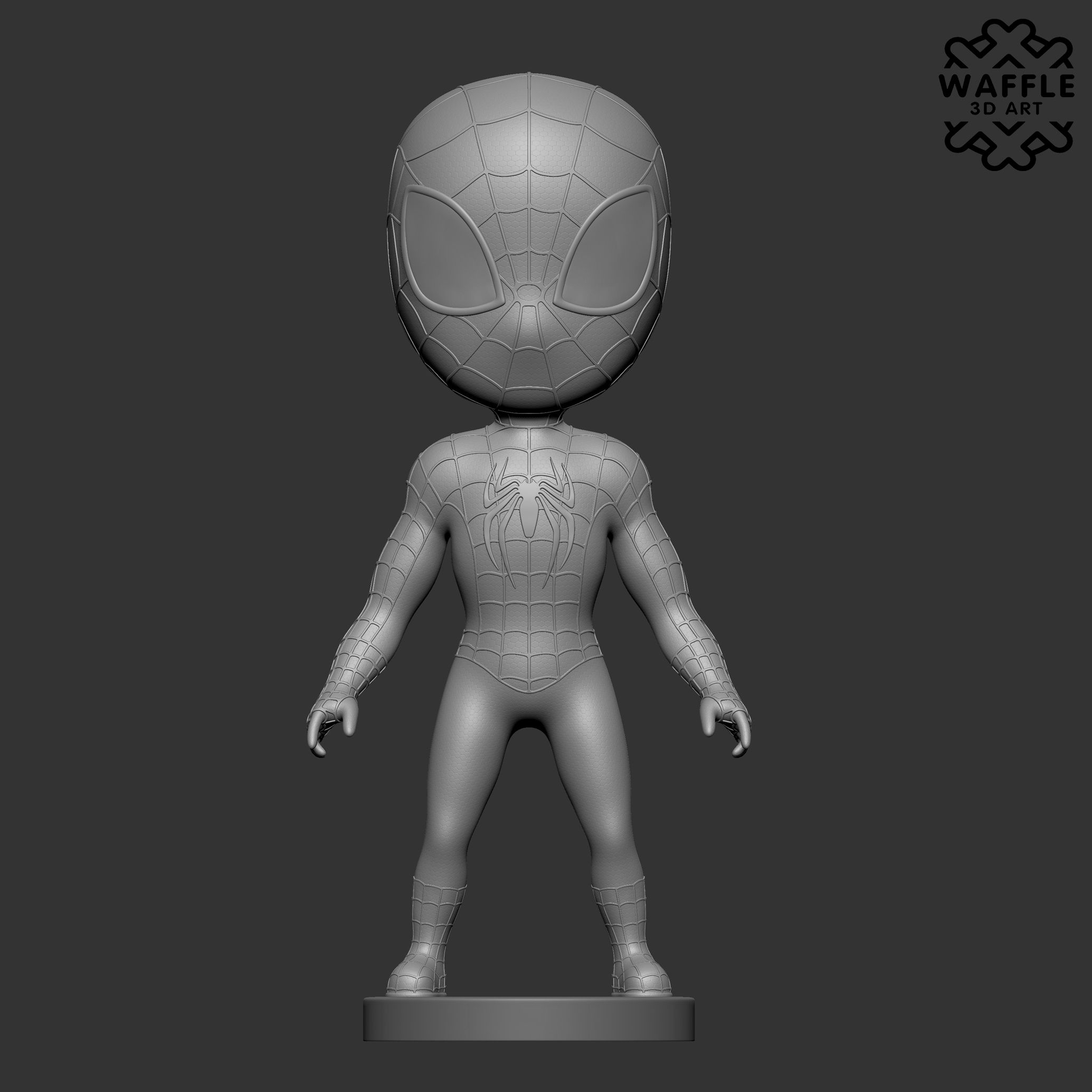 Wallpaper #nDGpNZMB5zzyi_yYQ1cr410 Archivo Stl Chibi Spider Man Simbionte Modelo De Impresion 3D Diseno