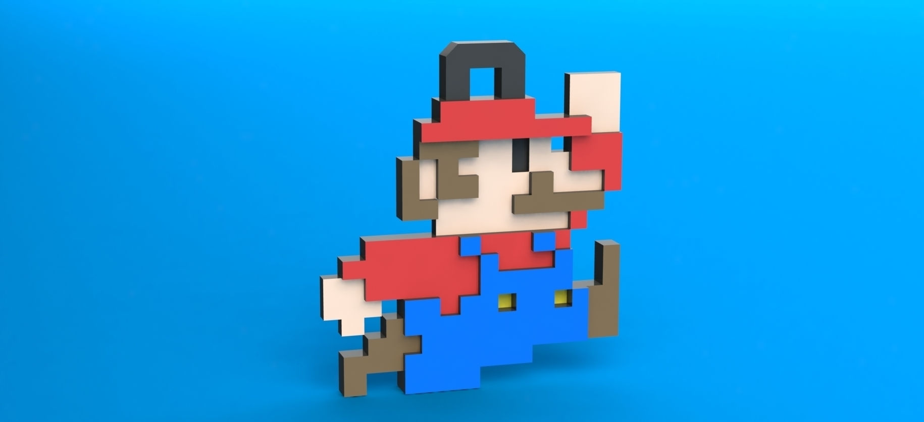 Wallpaper #WWe76ZIBSpphPi3-bUMz25 Free Stl File Mario and Luigi Jump Super Mario3d Printer Design to