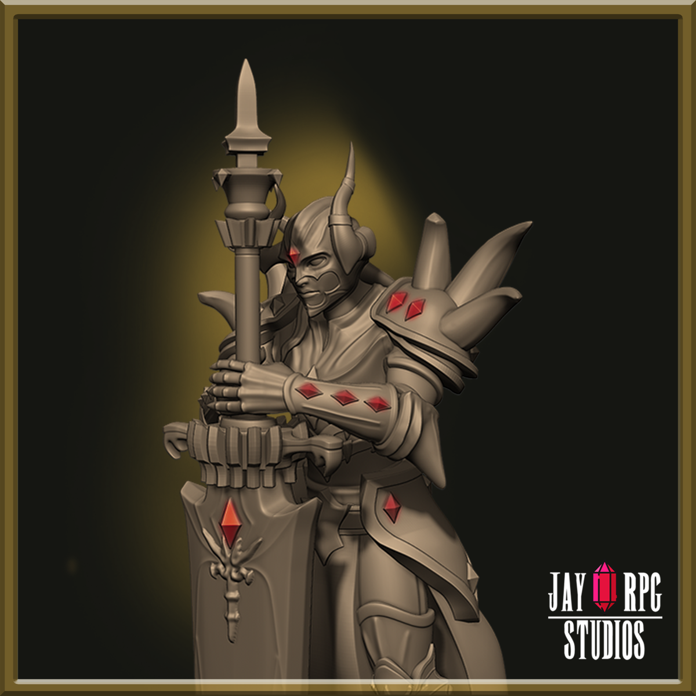 Wallpaper #wWcOEZMBSpphPi3-PfXW111 Stl File Dark Knight Ffxiv Final Fantasy Pre Supported 3D