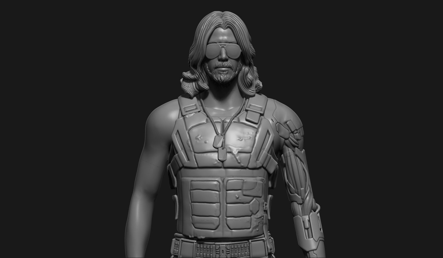 Wallpaper #QWewB5MBSpphPi3-2Mfx349 Stl File Johnny Silverhand Keanu Reeves Cyberpunk 2077 Fan Art 3D