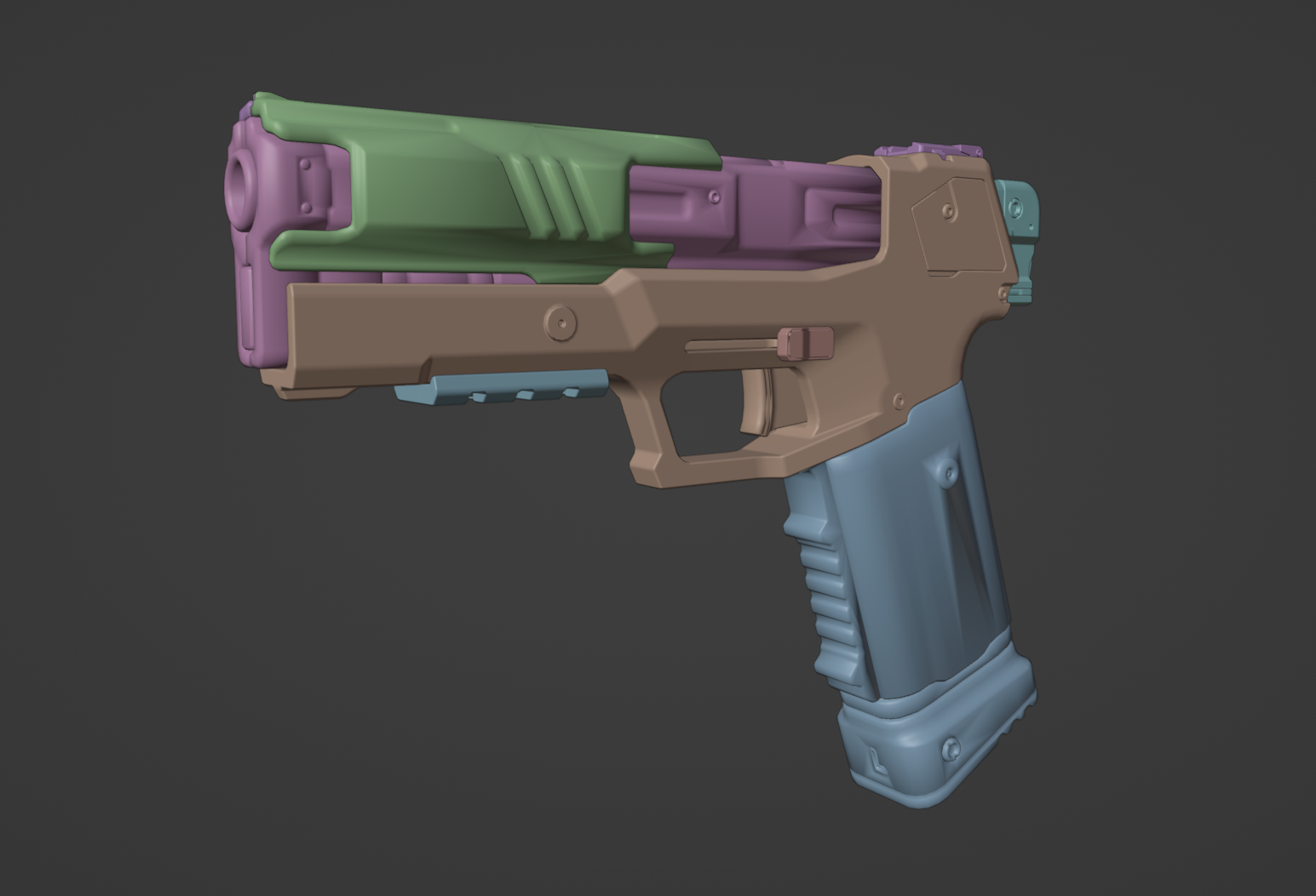Wallpaper #gmdL_5IBSpphPi3-4aLN185 Stl File Cyberpunk Edgerunners Rebecca Militech M 76e Omaha Pistol3d