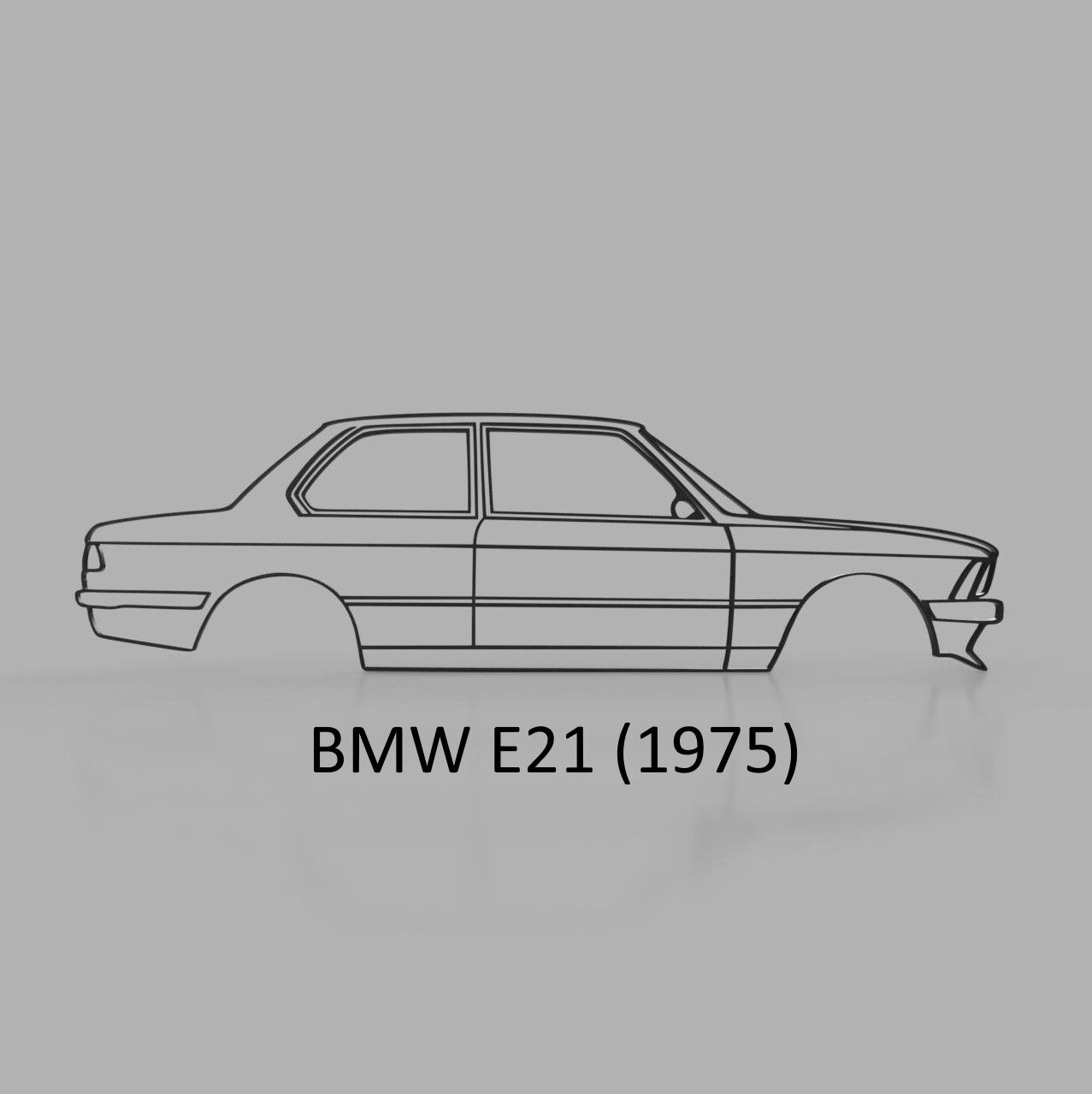 Wallpaper #kWct65IBSpphPi3-GkpC97 Stl File BMW E21 19753d Print Design to Downloadcults