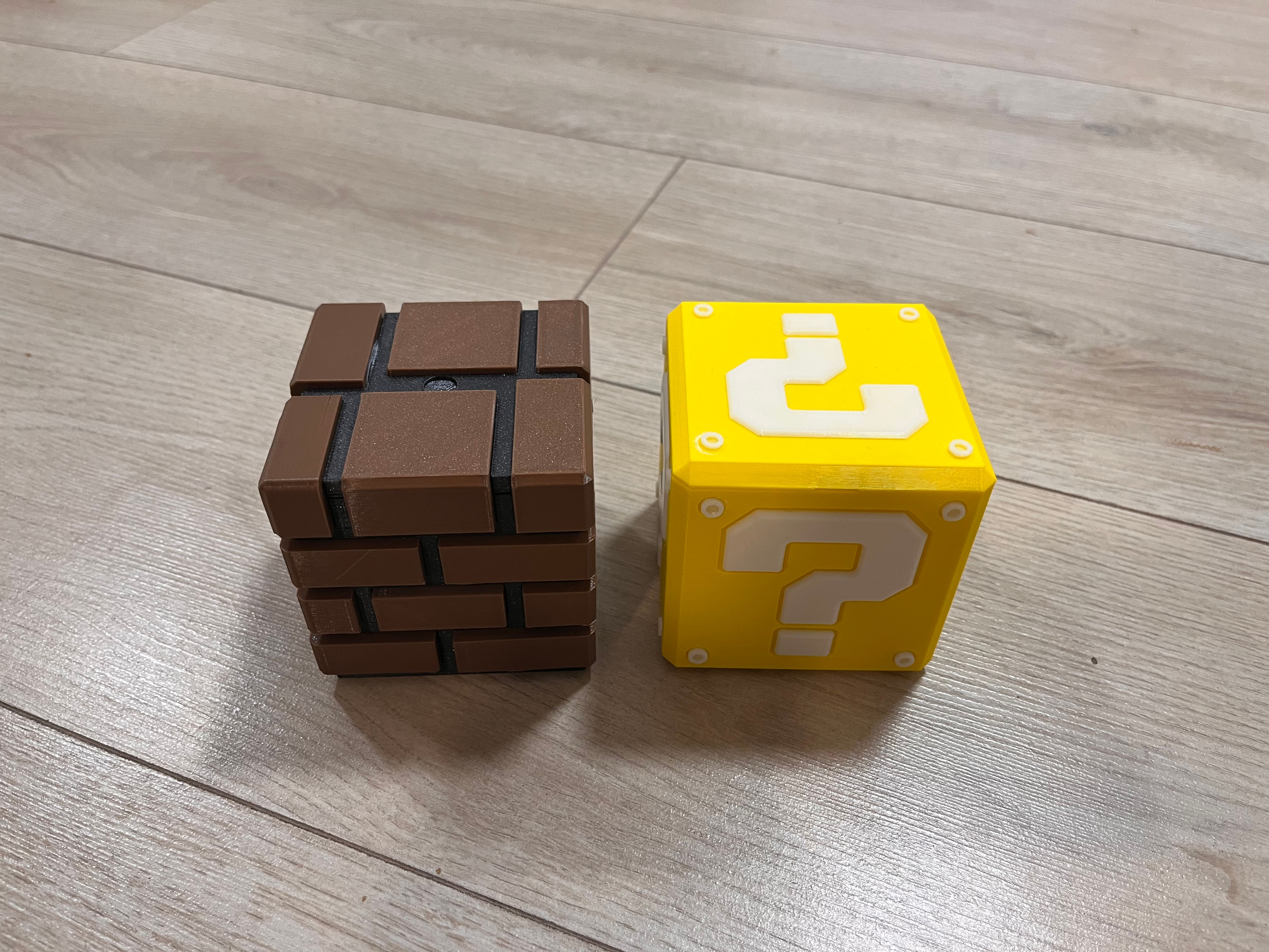 Wallpaper #27ip25IBJvJKYCmEkfew296 Brick Block Box Super Mario by Joker 3D Makerworld