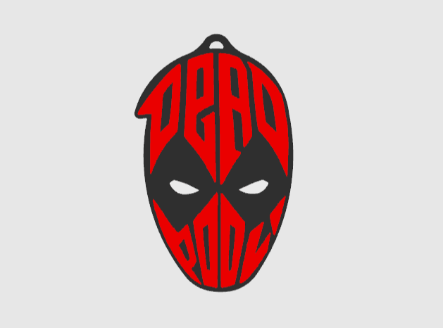 Wallpaper #Abix25IBJvJKYCmEvfgj294 Deadpool Keychain by Keel Makerworld