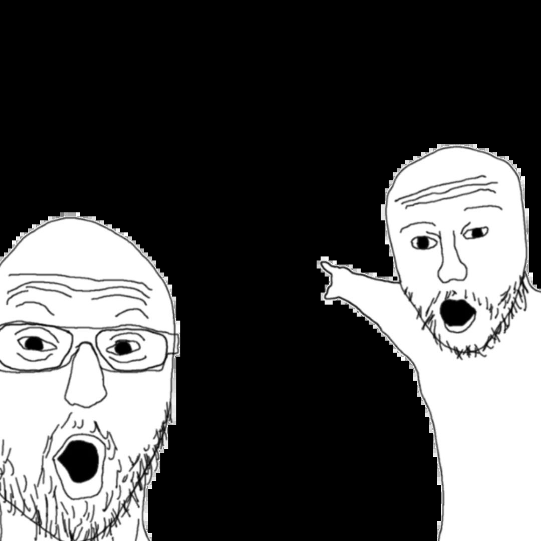 Wallpaper #ImfQBpMBSpphPi3-4cMa31 Wojak Pointing Meme Png