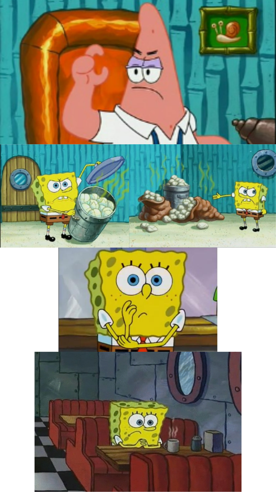 Wallpaper #ImfQBpMBSpphPi3-4cMa204 Spongebob Making a Point Then Gives Up Blank Template Imgflip