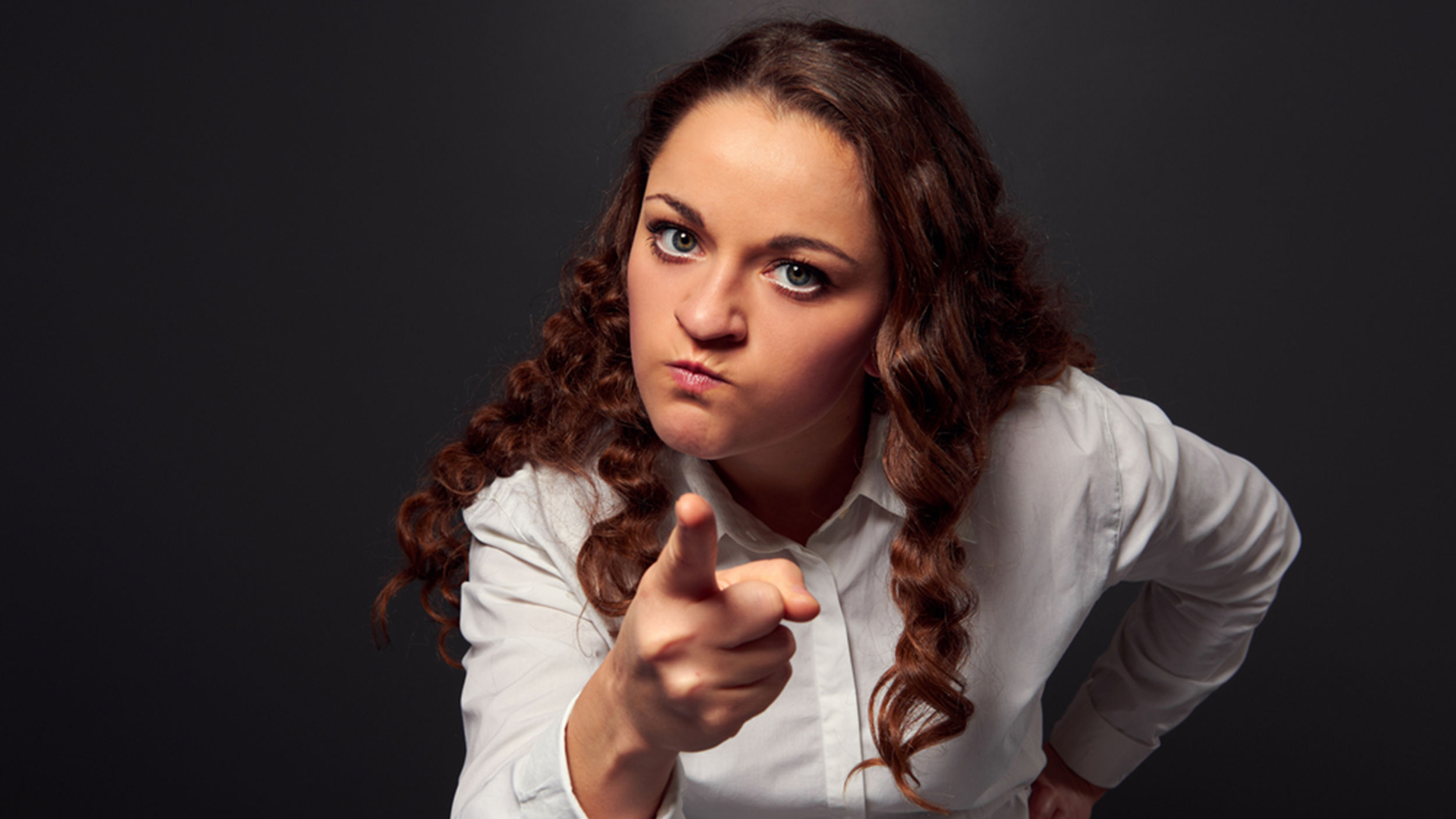 Wallpaper #lQCY6o4BSdW8dNoubQ-u50 Angry Woman Pointing Finger Blank Template Imgflip