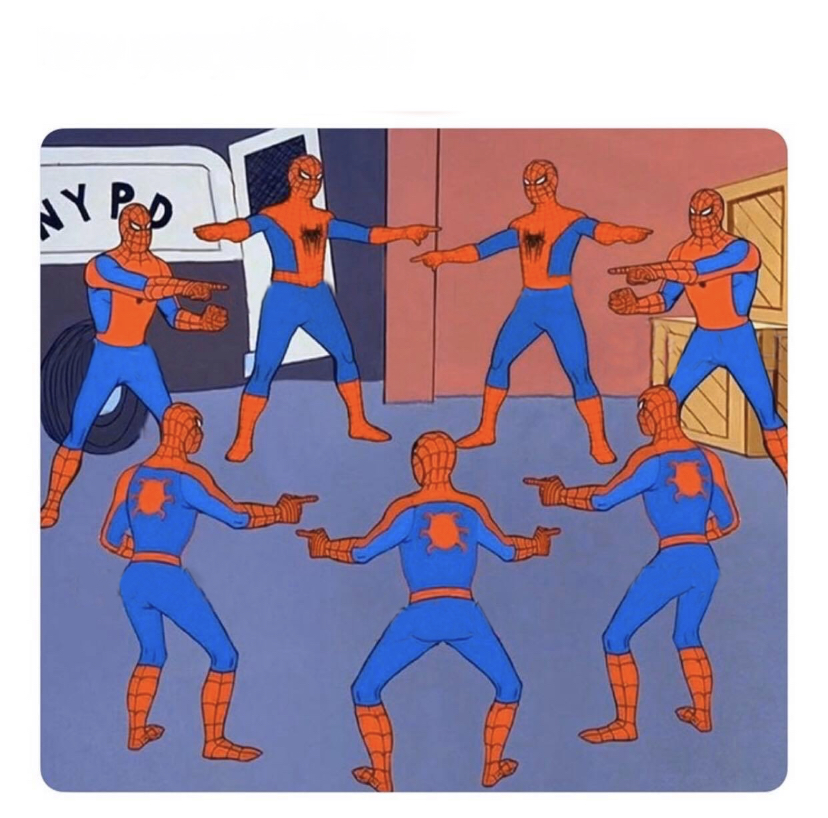 Wallpaper #nLgf2JIBJvJKYCmEN-Zo48 Spiderman Pointing Meme Template