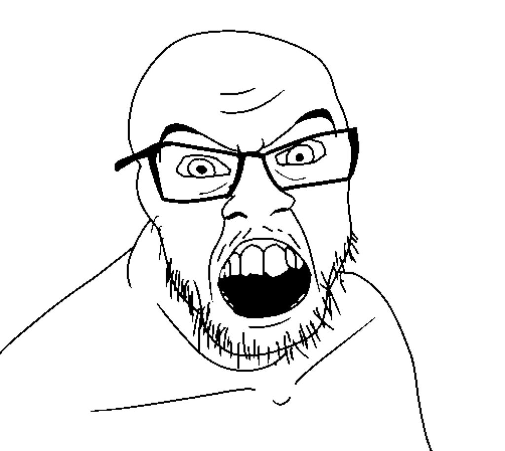 Wallpaper #ImfQBpMBSpphPi3-4cMa25 Angry Soyboy Blank Template Imgflip
