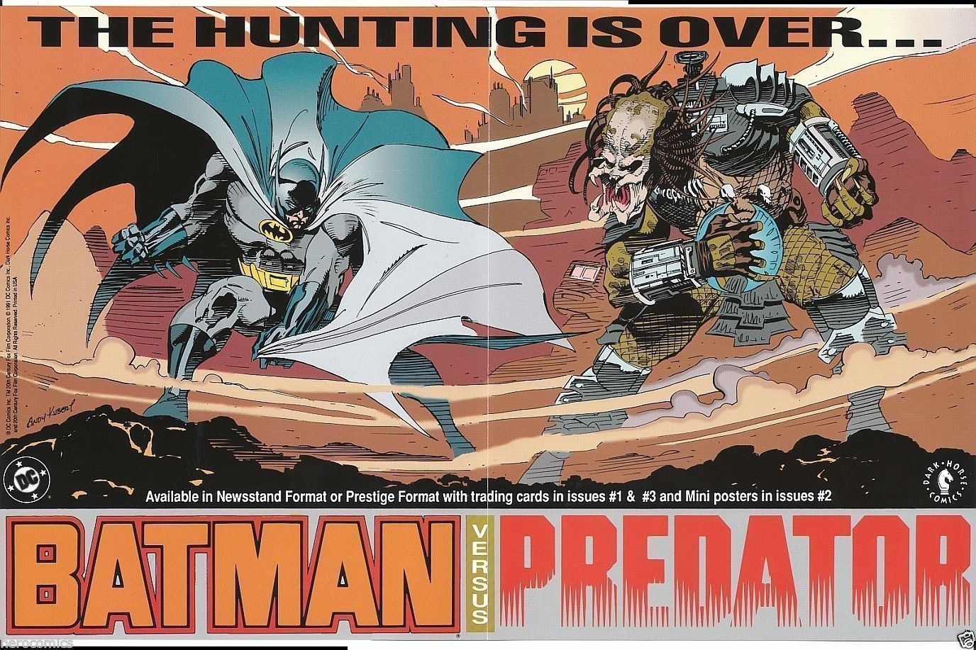 Wallpaper #oRmdLo8BtGB6xQ78s5Xo7 Batman vs Predator 1991 Posters Dangerous Universe