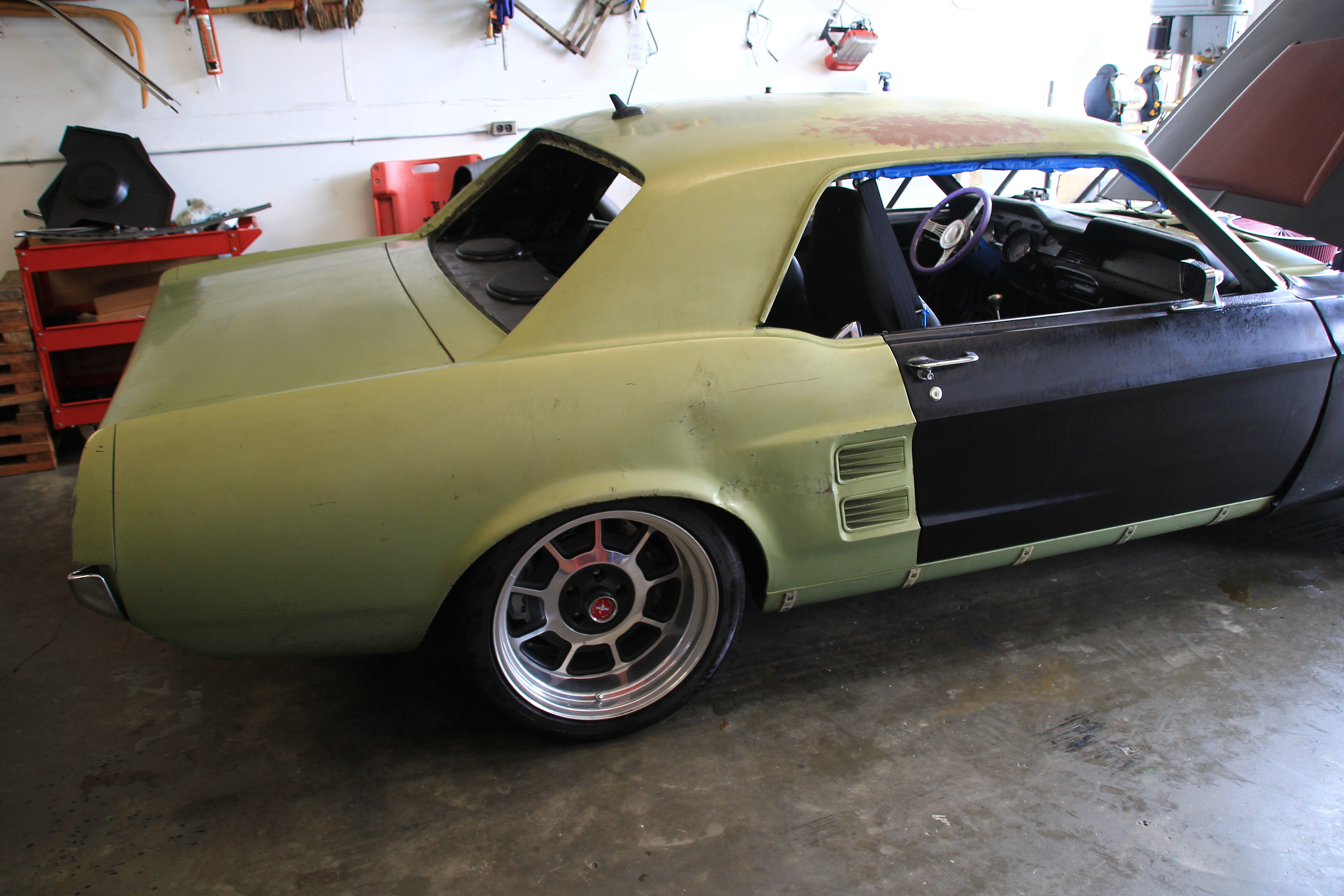 Wallpaper #ZXfJJpMB-pgBXx60nKMQ223 A 67 Mustang Coupe Rises from the Ashes Racingjunk News