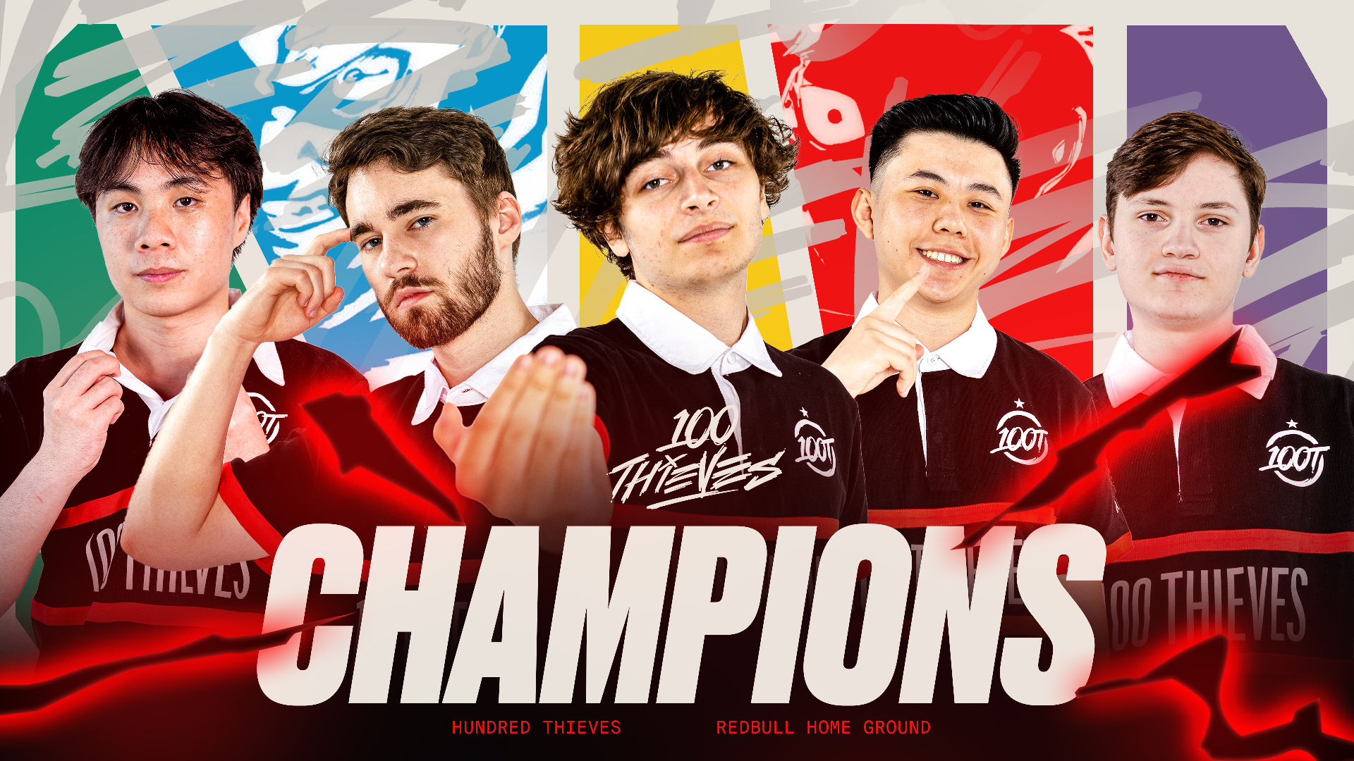 Wallpaper #RUW0nY4B7YBJg1BVXaJV5 First Heist 100 Thieves New Valorant Roster Sweep the Red Bull Home