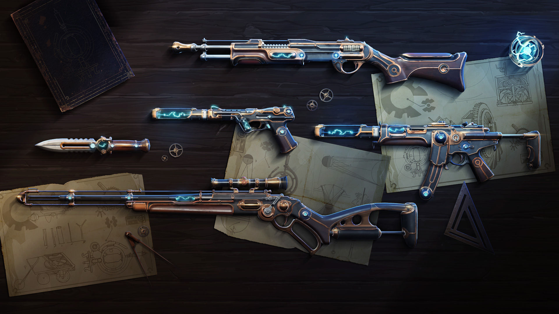 Wallpaper #GRn2E48BtGB6xQ78lWe838 Valorants New Magepunk Collection Includes Skins for Ghost Spectre