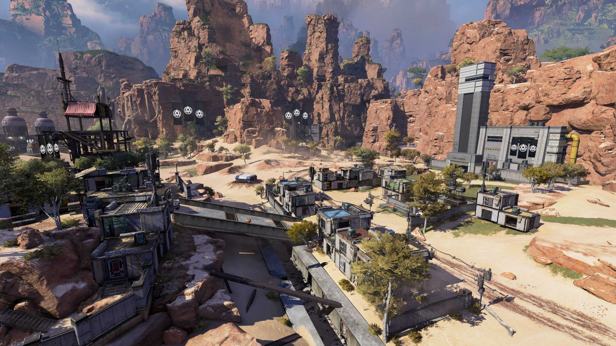 Wallpaper #sWc4AJMBSpphPi3-2KWU38 Hillside Outpost Enters Apex Legends Arenas Map Rotation the Dome