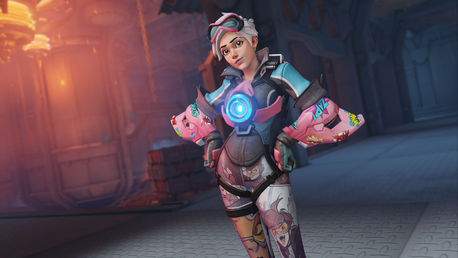 Wallpaper #2mdKA5MBSpphPi3-f7Ii260 How to Get Tracers Comic Book Skin During the Overwatch Anniversary
