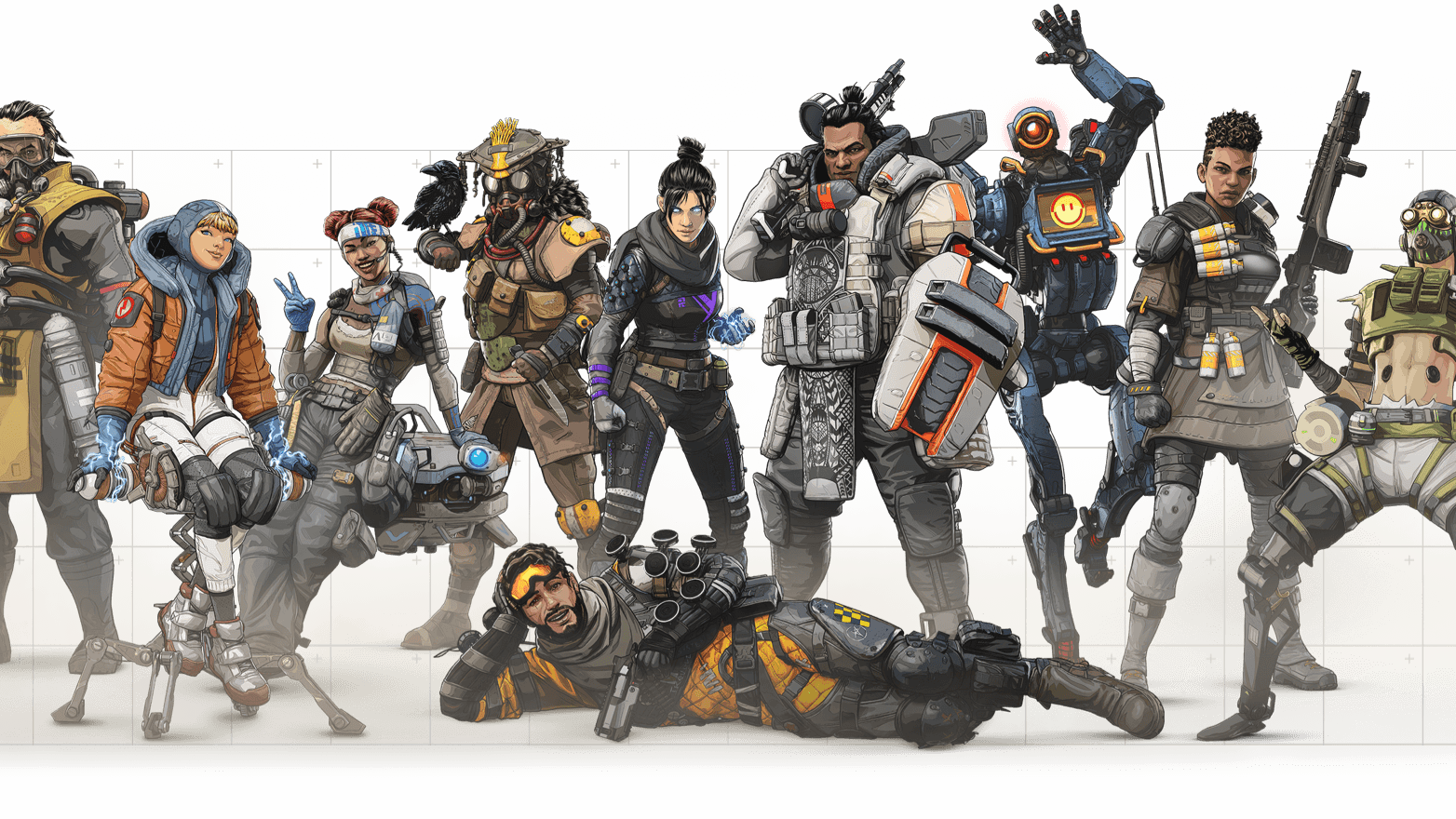 Wallpaper #q31b8o4Bnwiau_P6dgsi11 Apex Legends Characters Png Free Logo Image