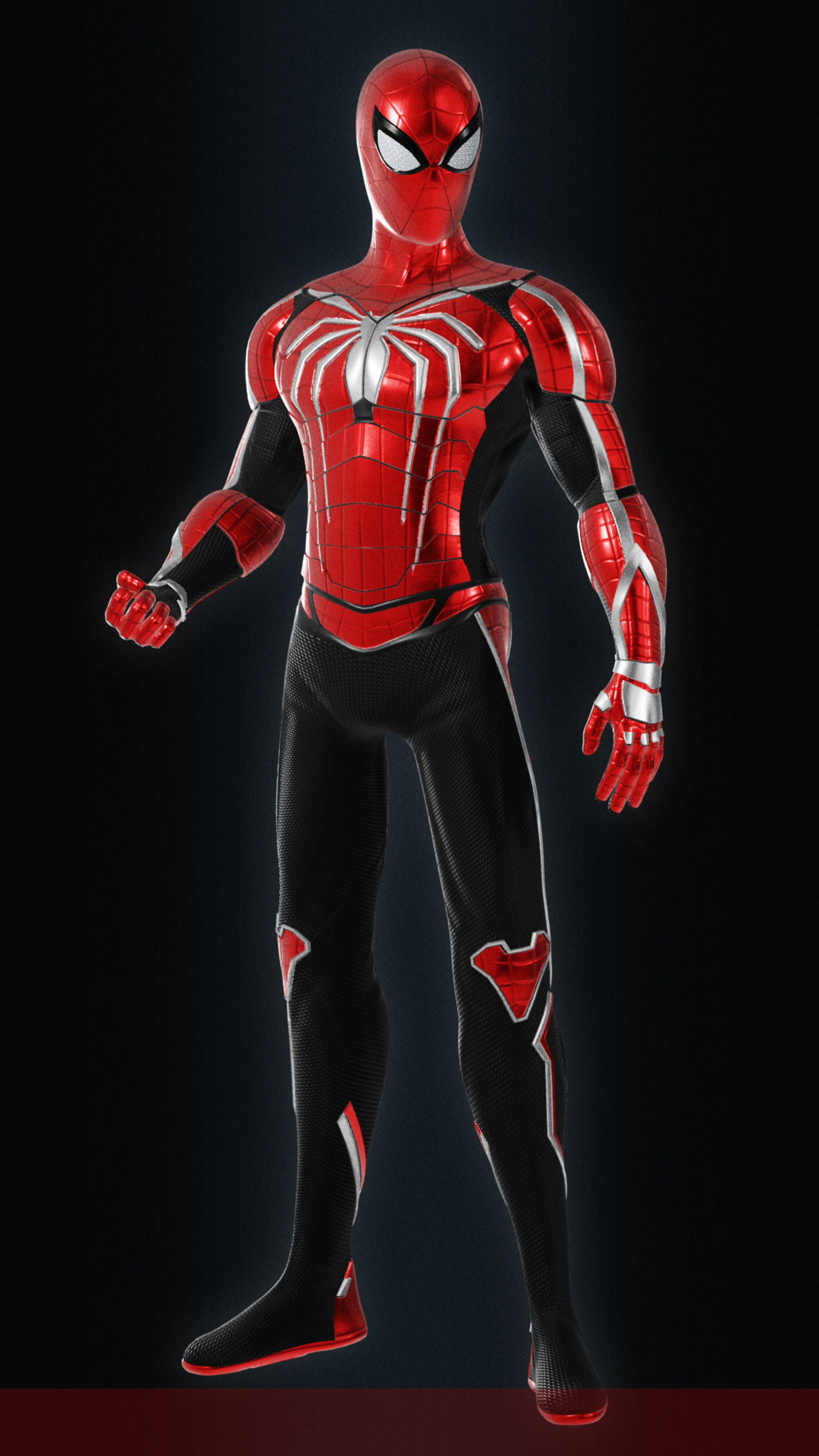 Wallpaper #H3NOhY4BFI5NbQkslx5K2 Spiderman Custom Suit Design Cgtrader