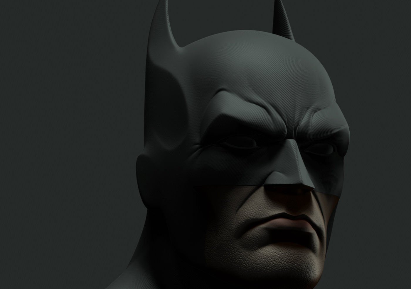 Wallpaper #NRm0K48BtGB6xQ78Z45P31 Batman Head Cgtrader