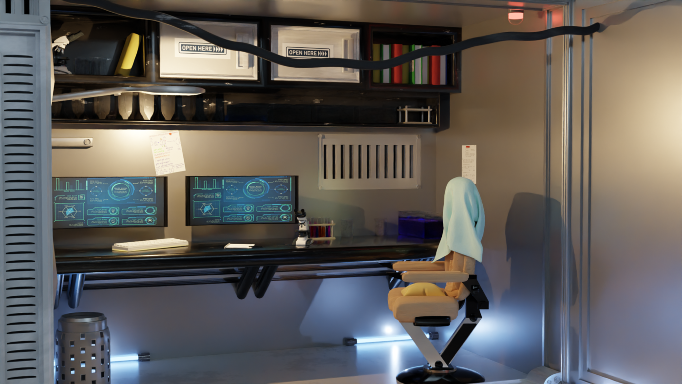 Wallpaper #JWeN-JIBSpphPi3-Nooi98 Sci Fi Room Cgtrader