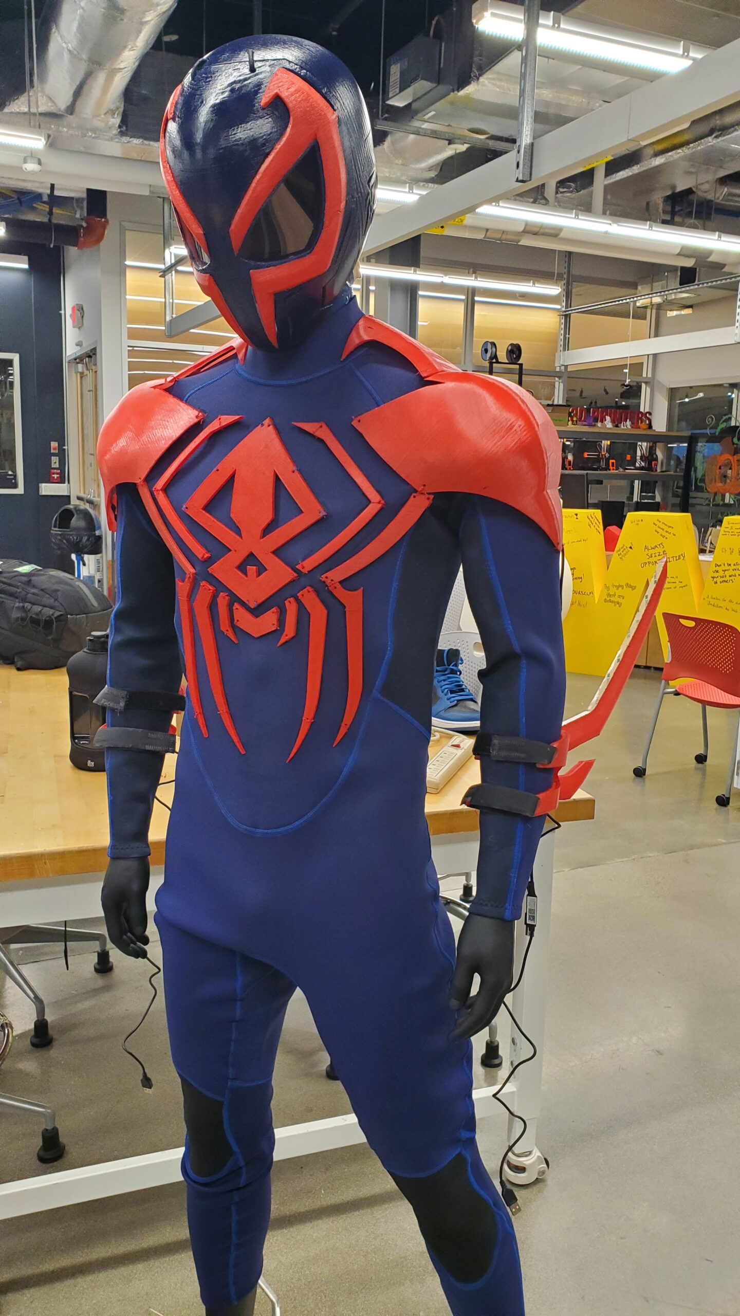 Wallpaper #6WhhGpMBSpphPi3-HhvO312 Rgb Spider Man 2099 Northeastern Makerspaces