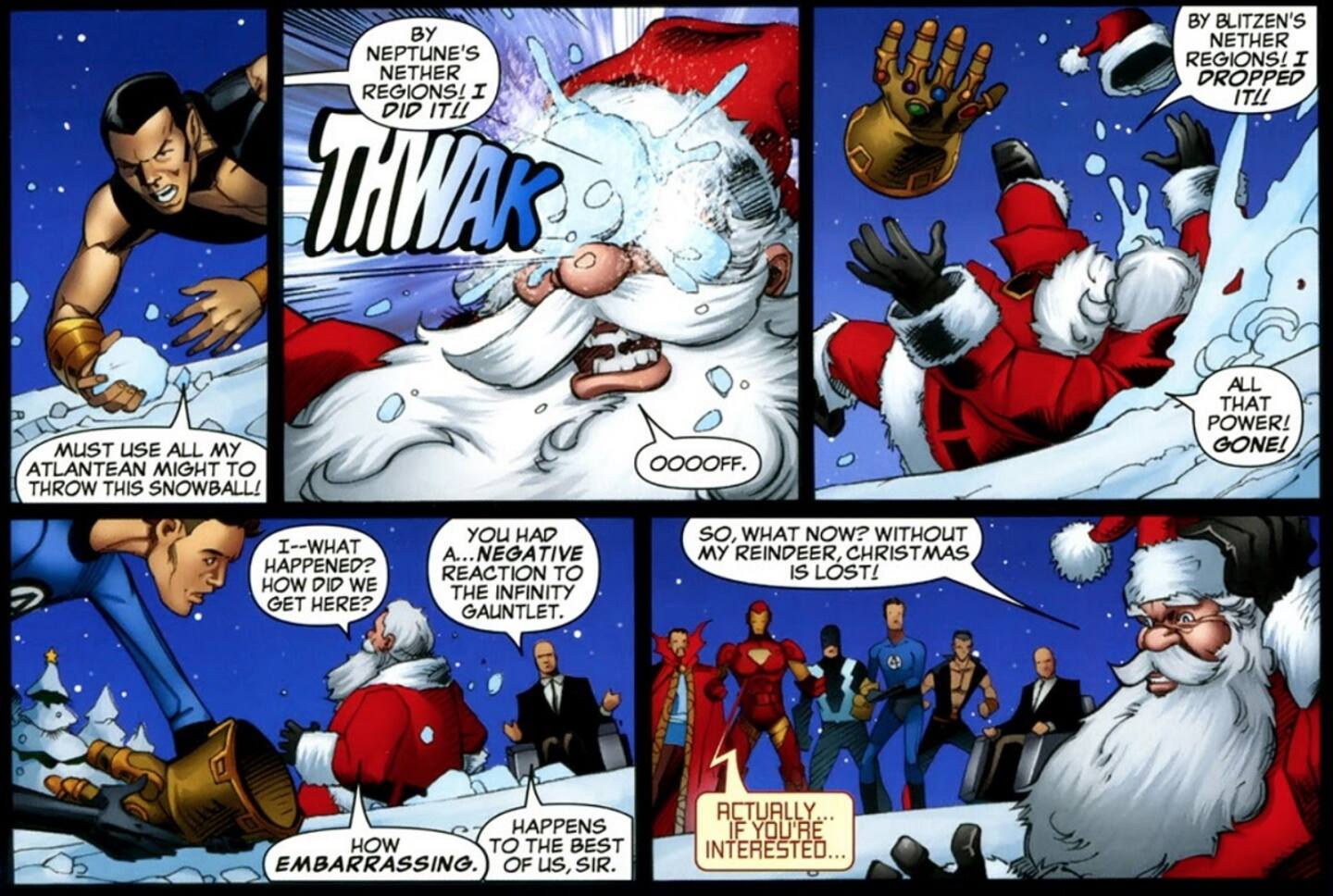 Wallpaper #xzG0NZMB5zzyi_yYrFcC13 Santa Claus Existe En Marvel Comics Y Una Filtracion Revela Que