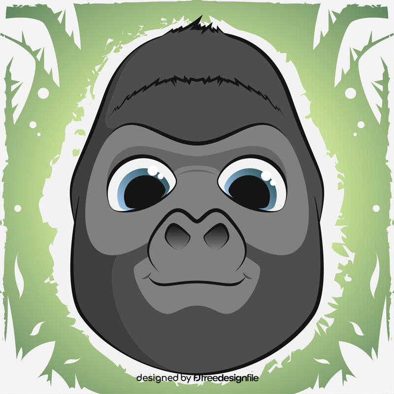 Wallpaper #Brh_2pIBJvJKYCmEEPI4284 Gorilla Vector Free Download