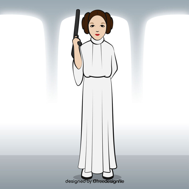 Wallpaper #Brh_2pIBJvJKYCmEEPI4360 Princess Leia Vector Free Download