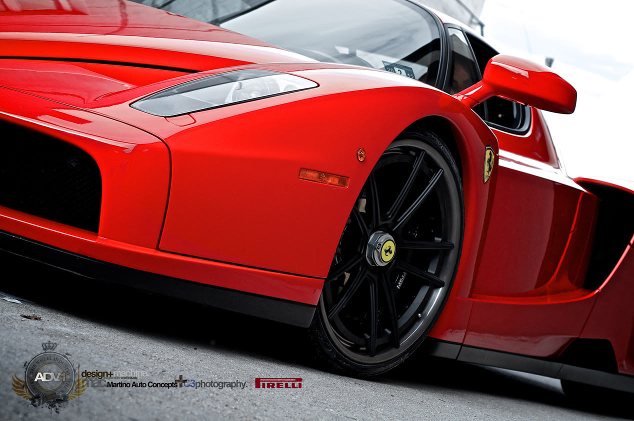 Wallpaper #in1-8I4Bnwiau_P6WQYR14 Ferrari Enzo Custom Wheels Adv1 52 20x85 Et Tire Size 24530 R20