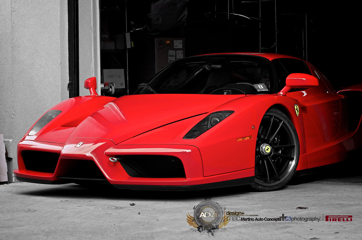 Wallpaper #in1-8I4Bnwiau_P6WQYR40 Ferrari Enzo Custom Wheels Adv1 52 20x85 Et Tire Size 24530 R20