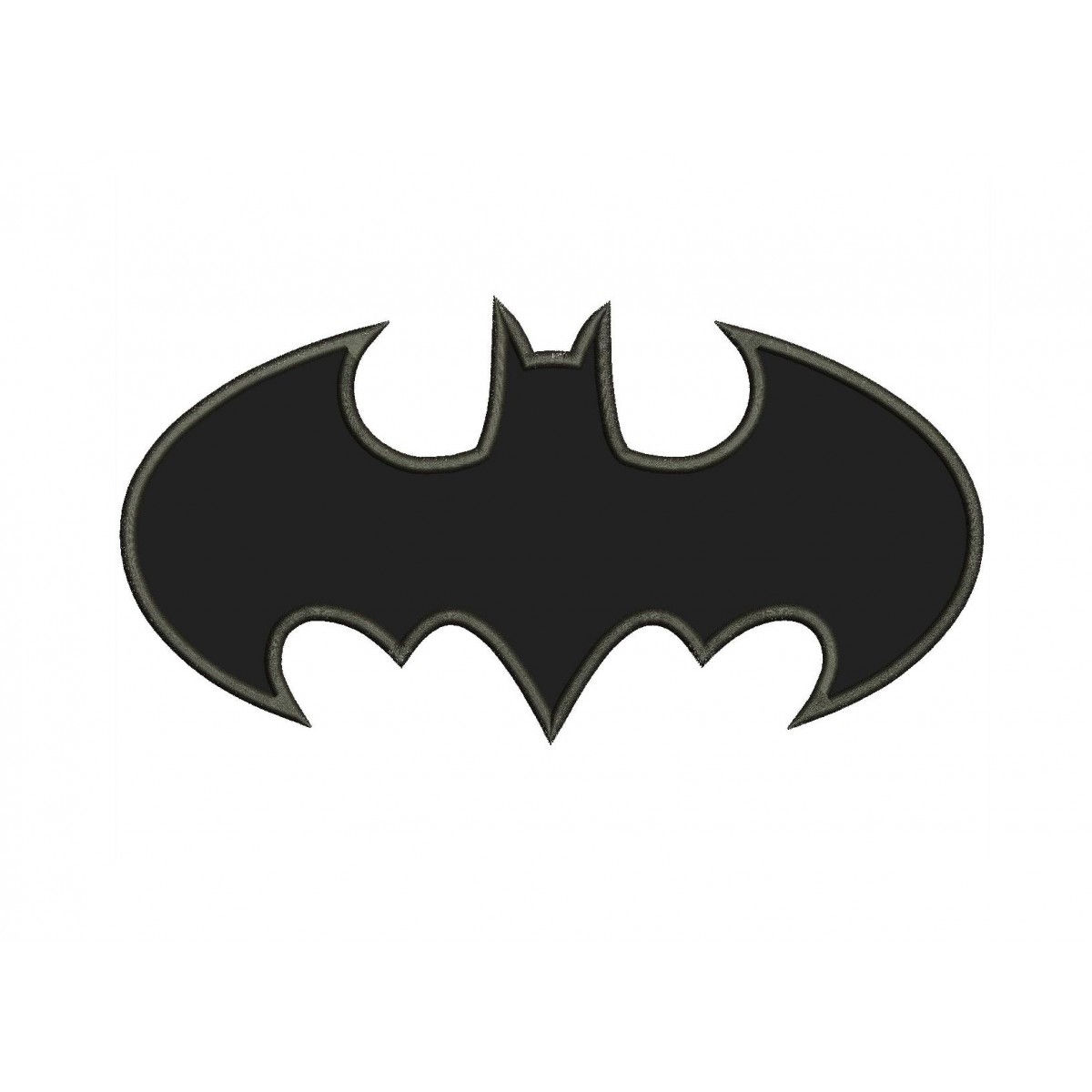 Wallpaper #z2iuJJMBSpphPi3-ijlY28 Batman Logo Applique Design Batman Embroidery