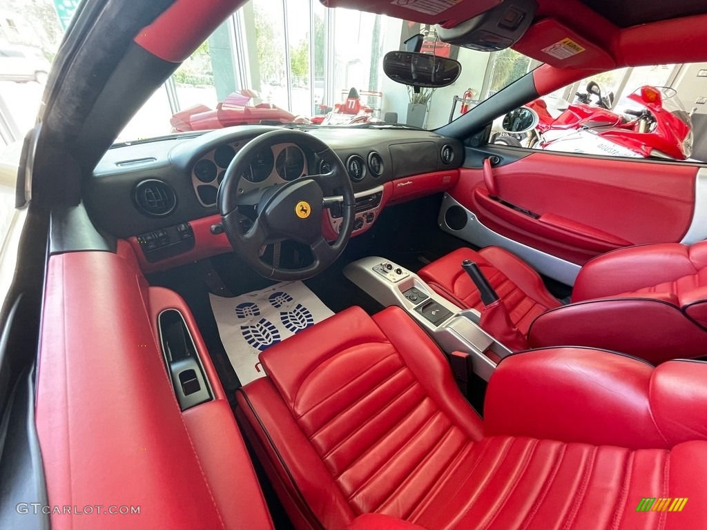 Wallpaper #8GgpHJMBSpphPi3-0SFu283 Red Interior 2003 Ferrari 360 Modena F1 Photo 142176924 Gtcarlotcom