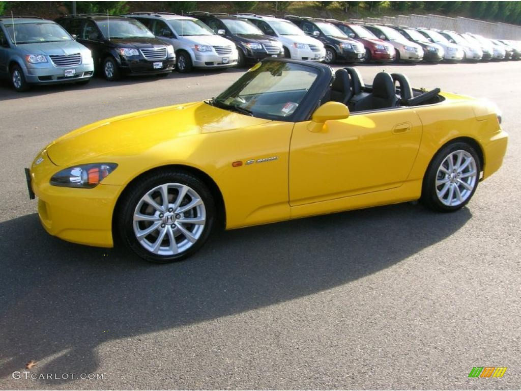 Wallpaper #An3d9I4Bnwiau_P6FxEI58 Rio Yellow Pearl 2006 Honda S2000 Roadster Exterior Photo 39039855