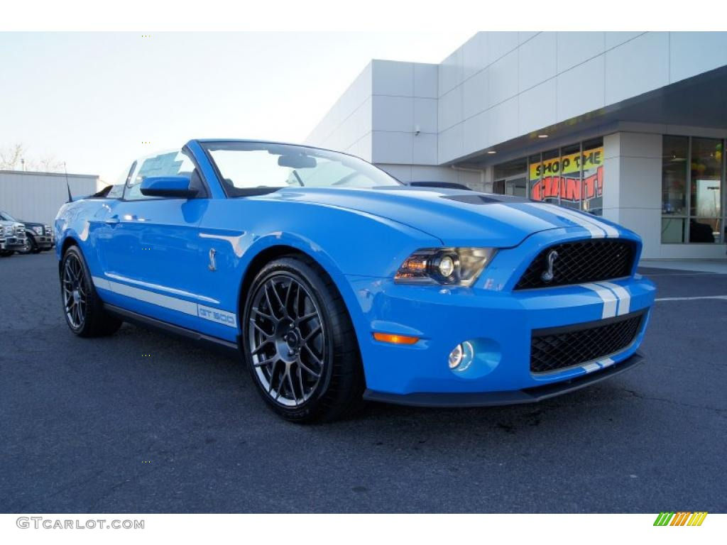Wallpaper #BGjjFpMBSpphPi3-kQ39270 Grabber Blue 2011 Ford Mustang Shelby Gt500 Svt Performance Package