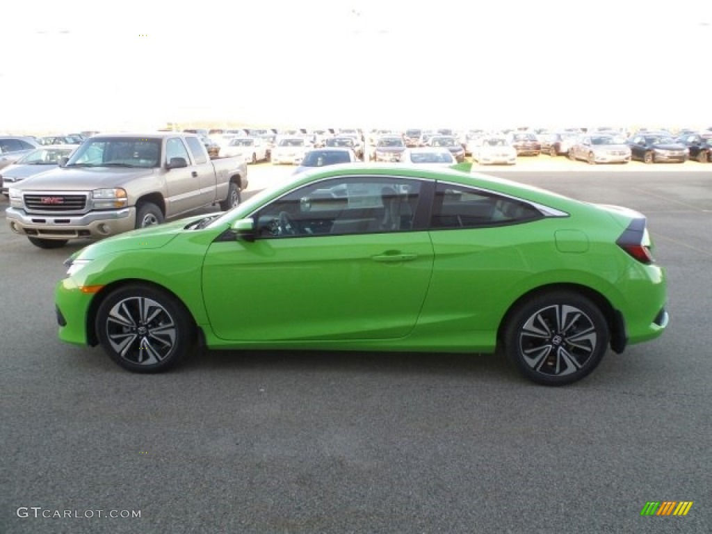 Wallpaper #8P8KapMB3lSXT3zUVuWt264 2017 Energy Green Pearl Honda Civic Ex L Coupe 118538308 Photo 6