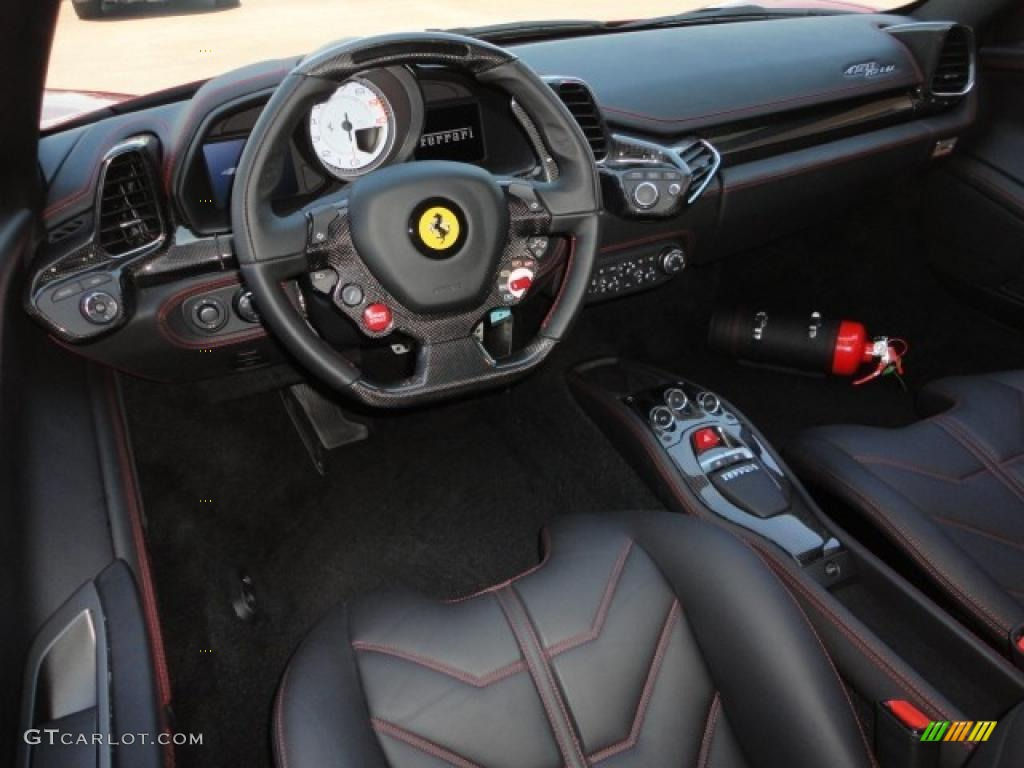 Wallpaper #rWcV9ZIBSpphPi3-l33U9 Black Interior 2010 Ferrari 458 Italia Photo 48030959 Gtcarlotcom