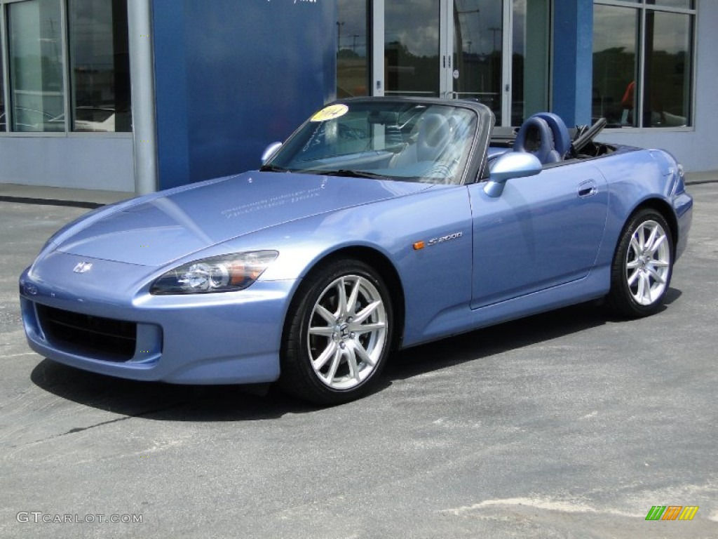 Wallpaper #An3d9I4Bnwiau_P6FxEI56 Suzuka Blue Metallic 2004 Honda S2000 Roadster Exterior Photo 64838296