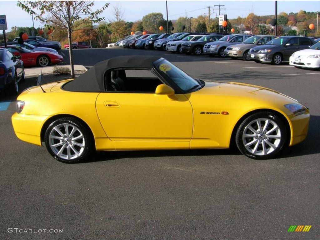 Wallpaper #An3d9I4Bnwiau_P6FxEI40 Rio Yellow Pearl 2006 Honda S2000 Roadster Exterior Photo 39040223