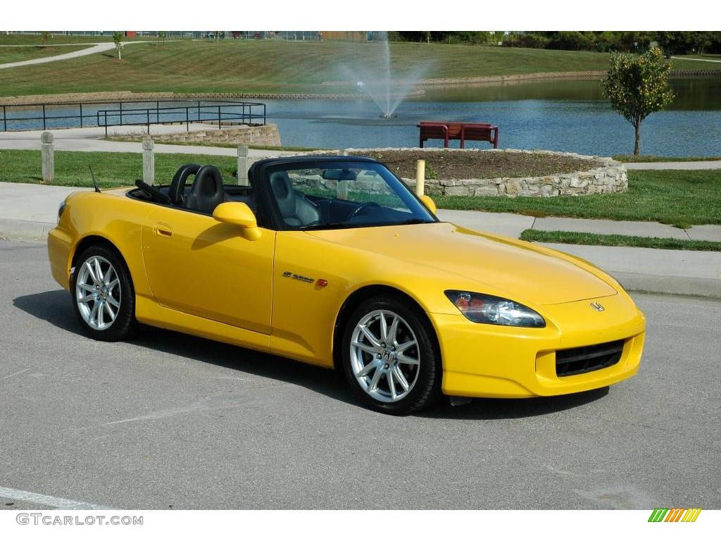 Wallpaper #An3d9I4Bnwiau_P6FxEI25 2005 Rio Yellow Pearl Honda S2000 Roadster 2619372 Gtcarlotcom