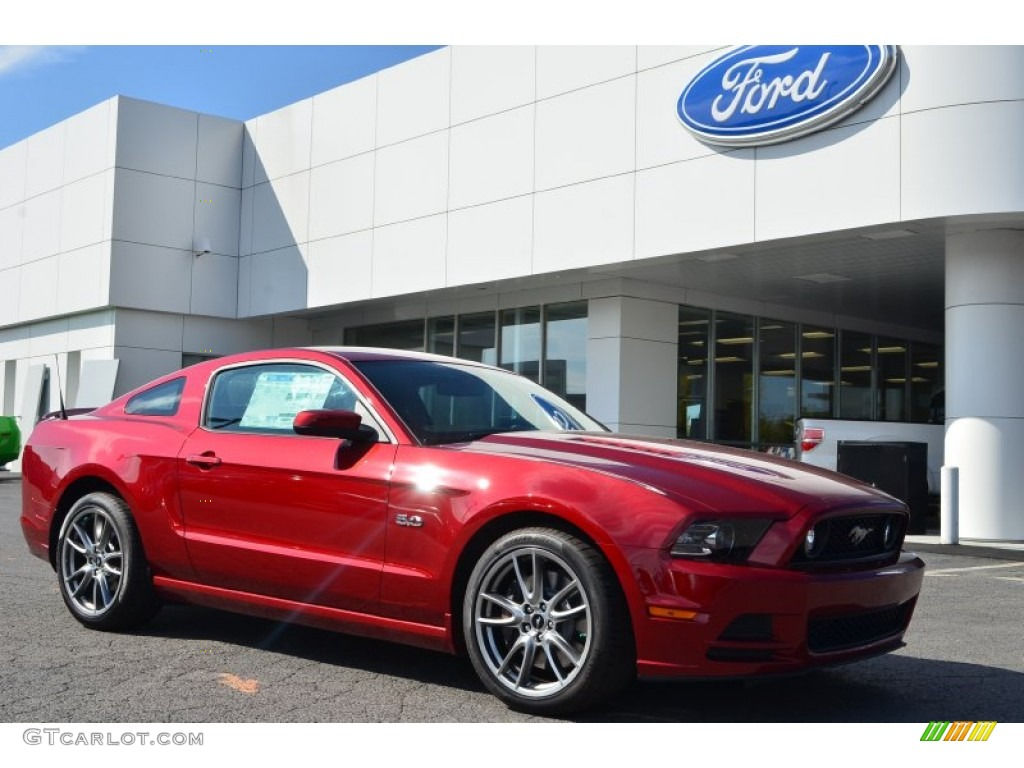 Wallpaper #xrkW35IBJvJKYCmEHAgX294 2014 Ruby Red Ford Mustang GT Premium Coupe 87057219 Photo 4