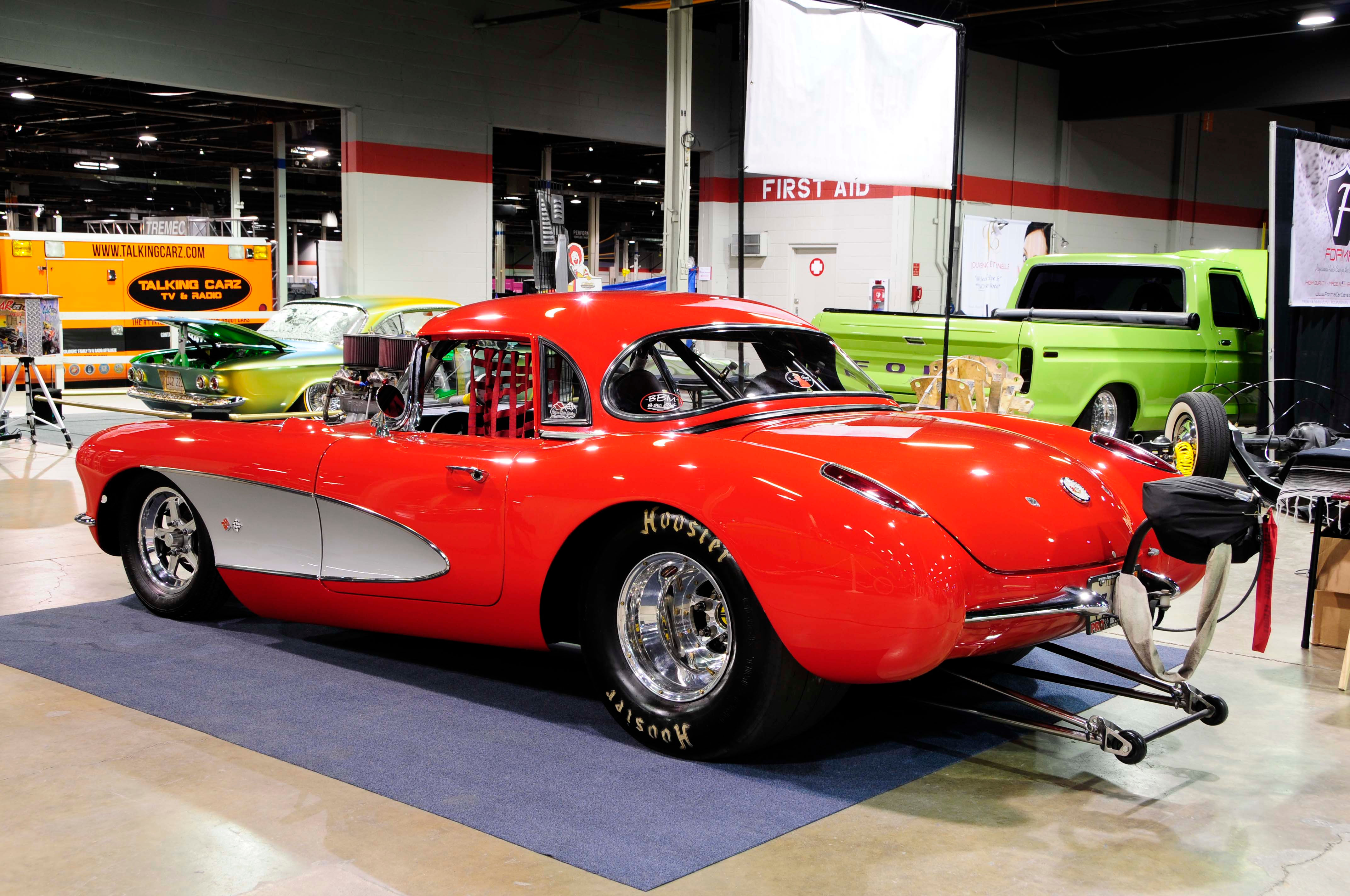 Wallpaper #7WjwFZMBSpphPi3-lwkY153 This 1957 Corvette Shakes the Streets Hot Rod Network